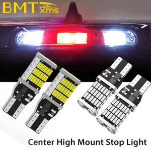 4Pcs T15 High Mounted LED Cargo Trunk Third Brake Light Bulbs for RAM 1500 2500 - Foto 1 di 10