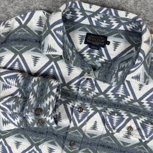 Pendleton Shirt Mens XL Light Flannel Doublesoft Beach Shack Multicolor Aztec - Picture 1 of 10
