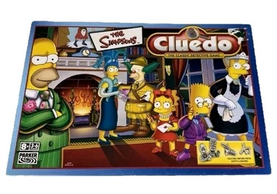 The Simpsons Cluedo Game 2001 Edition by Waddingtons - (8+) - Complete - Image 1 of 4