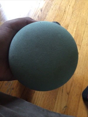 Alto-falante inteligente Google Home Mini azul água - Imagem 1 de 3