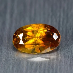0.89Ct Oval Cut_Impressive 100% Natural Multi Color Titanite Sphene - Picture 1 of 1