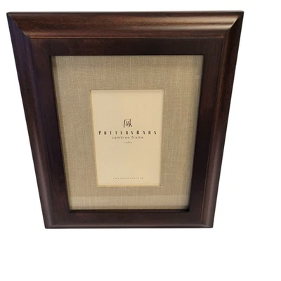 Marco de fotos Pottery Barn Cambree Espresso madera 3 tapetes - 4x6 / 9x7 (sin tapete) Foto 1 de 4