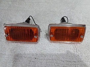Ford Escort Mk1 Chrome Edged Indicator Units - Picture 1 of 4