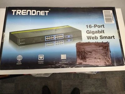 TRENDnet  TEG (TEG-160WS) 16-Ports External Ethernet Switch - Image 1 of 3