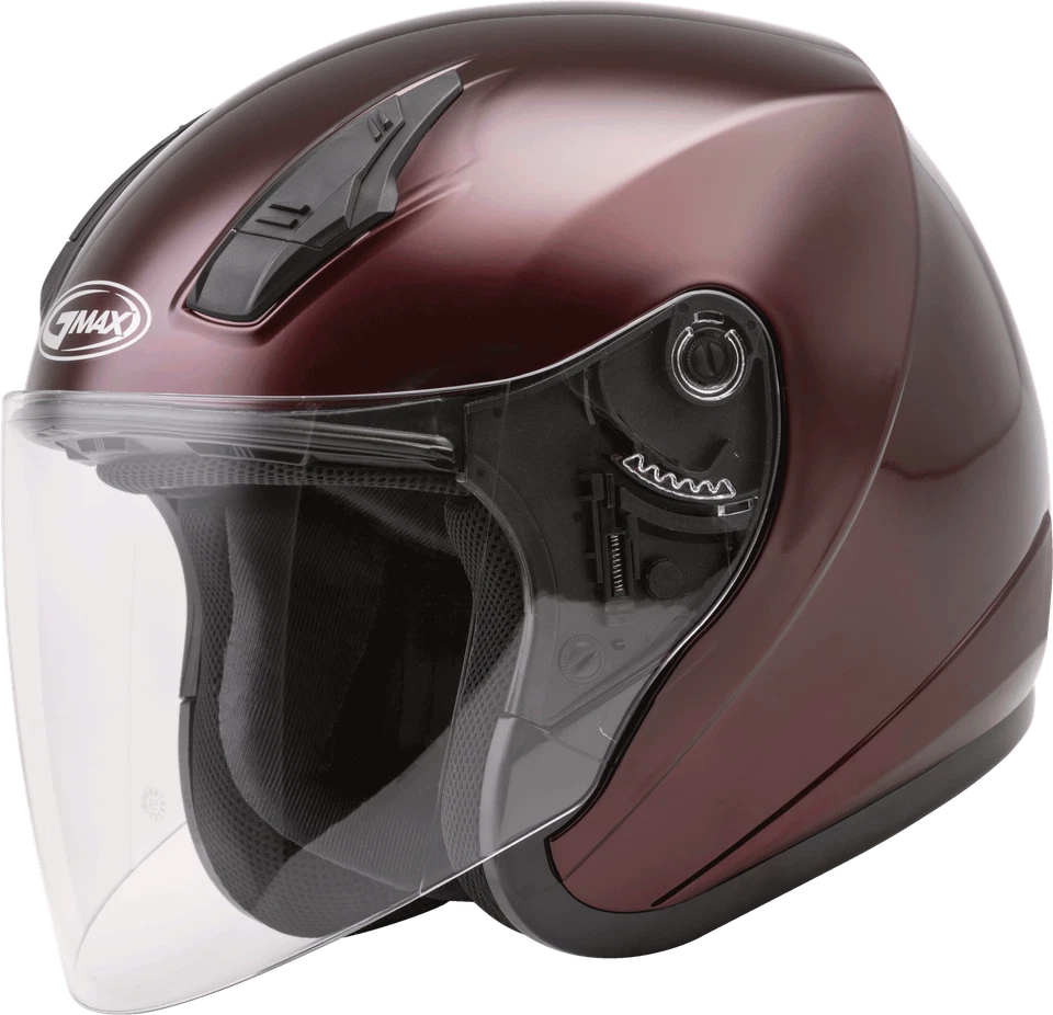 Casco de calle para motocicleta GMAX OF-17 cara abierta aprobado por el DOT crucero para adultos Foto 1 de 1