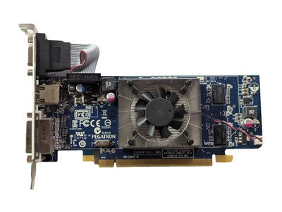 AMD Radeon HD 6450 1GB PCIe Graphics Card DVI HDMI VGA Low Profile Bracket - Image 1 of 4