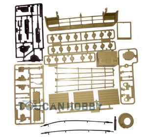 1/16 HengLong RC Tank 3918 Abrams M1A2 Decoration Plastic Accessories Parts Bag - Picture 1 of 6