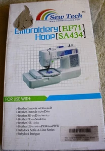 Sew Tech Large Embroidery Hoop EF71/SA434 for Brother sewing machines 4"x6" - Picture 1 of 7