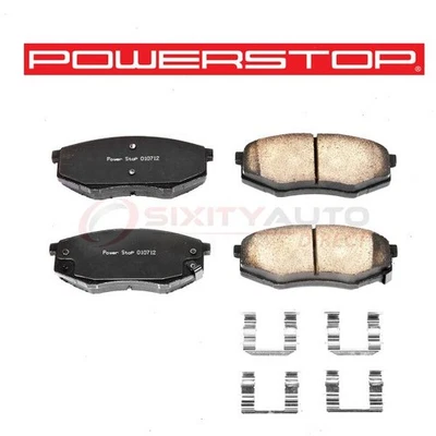 PowerStop Front Disc Brake Pad & Hardware Kit for 2010-2011 Hyundai Tucson - fa Foto 1 de 4