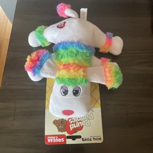 Juguete Hasbro Pound Puppies Arco Iris Peluche Chirrido y Arrugado Perro RARO Retro Años 80’s Niño - Imagen 1 de 6
