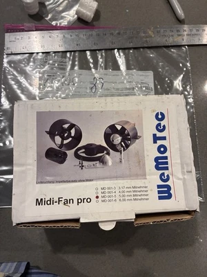 84.  Ventilador Wemotec Midi Pro Edf Nuevo de Lote Antiguo para Ventilador por Conductos a Chorro Balsa R/C Modelo Avión Foto 1 de 4