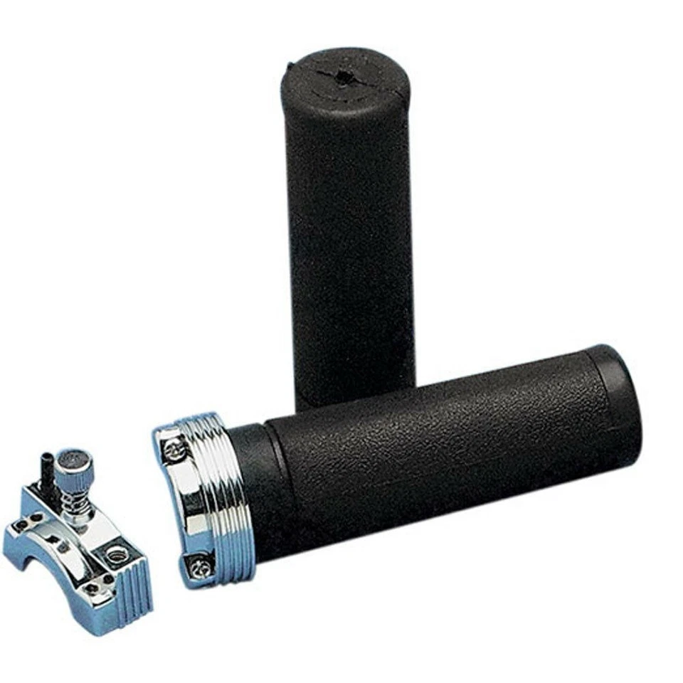 Drag Specialties Single-Cable Throttle Assembly 1” Harley Motorcycle Chopper - Image 1 of 1