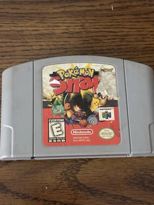Cartucho de juego a presión Nintendo 64 Pokemon daños cosméticos probado funcionando Foto 1 de 3
