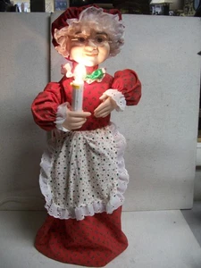 Telco Original Motion-ettes Of Christmas 24" Mrs. Claus Animated Light. Works! - Picture 1 of 2