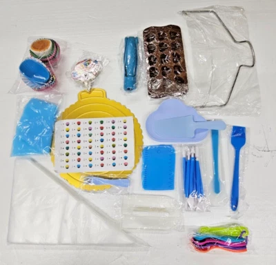 Happy Birthday Party 杯子蛋糕派对套件。 — 第 1/3 张图片