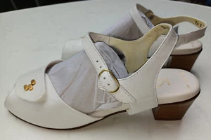 Damenschuh Sandalette NEU Gr. 8 42 G von VASANA  in weiß & Leder Brautschuh - Bild 1 von 6