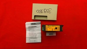 Tesch safety relay F128x02 Tesch 07400058 2S/1Ö 24VAC/DC  - Picture 1 of 7