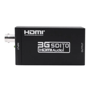 SDI to HDMI Converter 3GSDI HDSDI 1080P 60Hz Input Video Embedded Audio Adapter - Picture 1 of 8