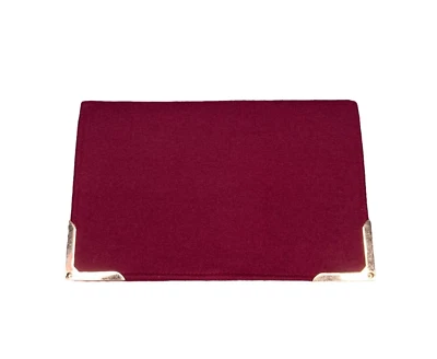 Nuevo Bolso sin asas Anthropologie Shiraleah Chicago sobre de fieltro dorado Olympia Foto 1 de 4