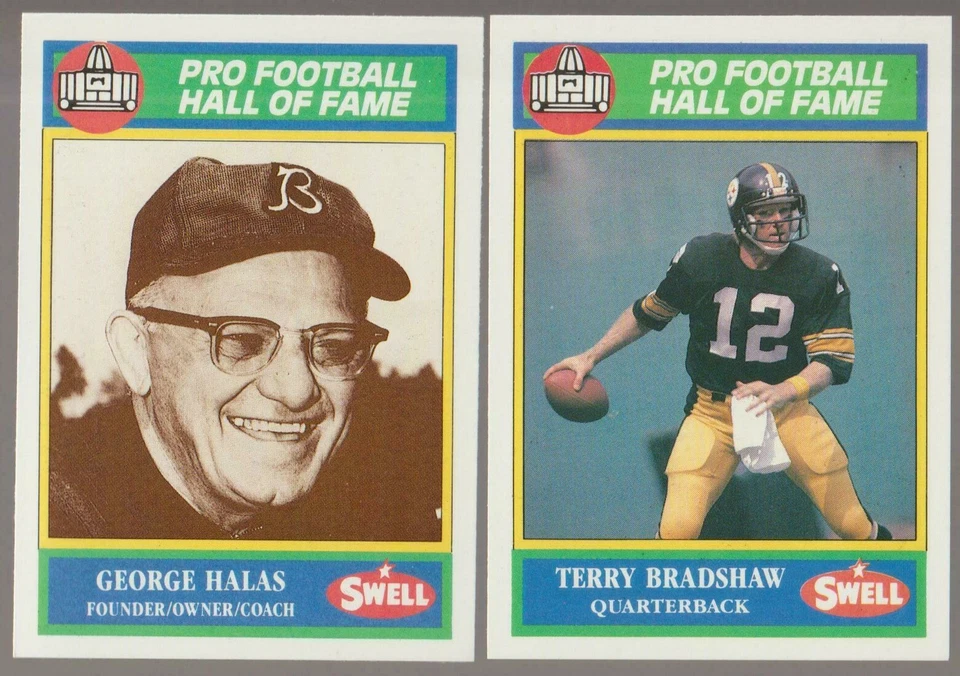 1990 SWELL FOOTBALL GREATS  YOU PICK #1 - #160 **** FREE SHIPPING **** - Image 1 of 1