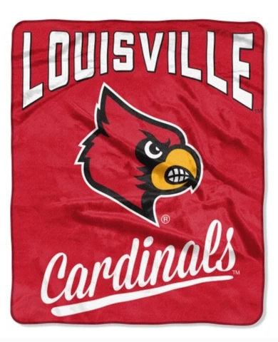 College Louisville Cardinals 50"x60" Northwest Company Plush Throw Blanket Cover