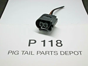 2002-08 BMW E65 E66 7 SERIES 2 PORT CONNECTOR WITH 2 PIN & PIGTAIL USED 6913910 - Picture 1 of 10