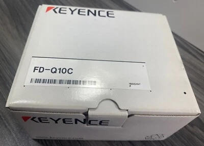 New Keyence FD-Q10C Clamp-on Digital Flow Sensor w/ Sensor Bracket 20-30VDC -USA - Image 1 of 4