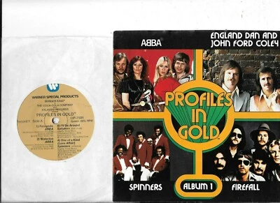 WARNER BROTHERS * Sampler 7" 33 45 * ABBA * 8 ! Song EP * 1978 * MINT PS Vol. 1 - Image 1 of 4