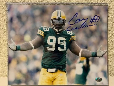 Corey Williams Signed Green Bay Packers 8x10 Photo LOF - Image 1 of 4