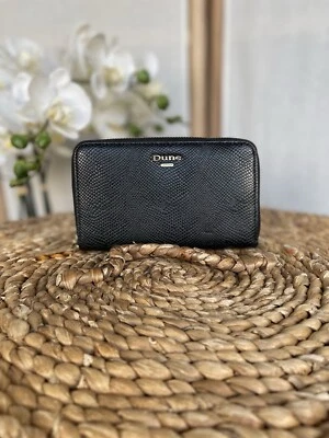 Dune black faux leather zip around purse wallet - Image 1 of 4