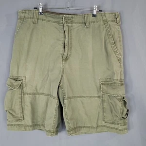 American Rag Men's Cargo Shorts High Rise Relaxed Fit Green Size 40 - Picture 1 of 11