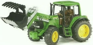 BRUDER 1:16 TRATTORE JOHN DEERE 6920 CON BENNA 2052 02052 - Foto 1 di 1