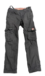 Pantalone Cargo Super Dry Uomo Marrone Medio Corelite Combattimento Militare Giappone - Foto 1 di 13