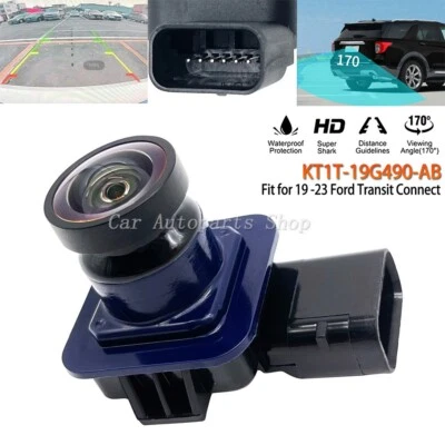 Cámara de reversa trasera apta para Ford Transit Connect 2019 2020-2023 KT1T-19G490-AB Foto 1 de 4