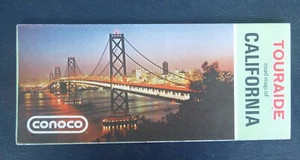 1971 California road map Conoco  oil  gas - Picture 1 of 4