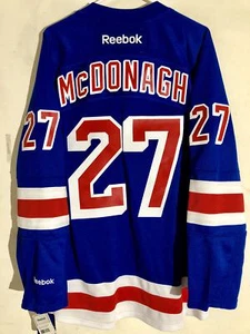 Reebok Premier NHL Jersey New York Rangers Ryan McDonagh Blue sz XL - Picture 1 of 1