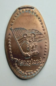 MICKEY USA FLAG Pressed Penny ~ RETIRED DL0173 / Disneyland Resort - Picture 1 of 1