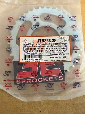 SYM XS 125 YAMAHA RD 125 74-75 REAR SPROCKET JTR838.38 (TRAY 111) - Imagem 1 de 3