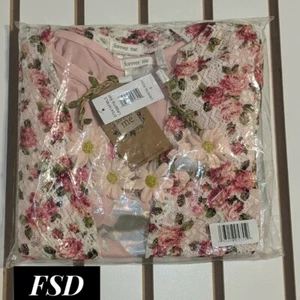 Forever Me Girls Floral 3 piece set Size: 8 - Picture 1 of 4