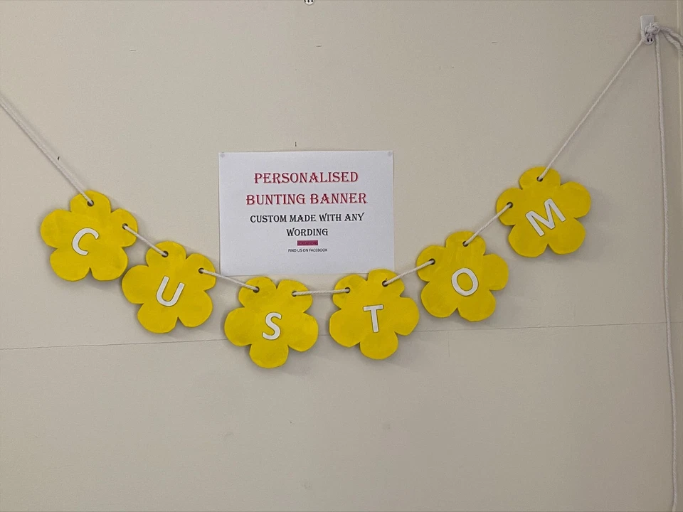 BANNER CON NOMBRE PERSONALIZADO PARA NIÑAS Foto 1 de 1