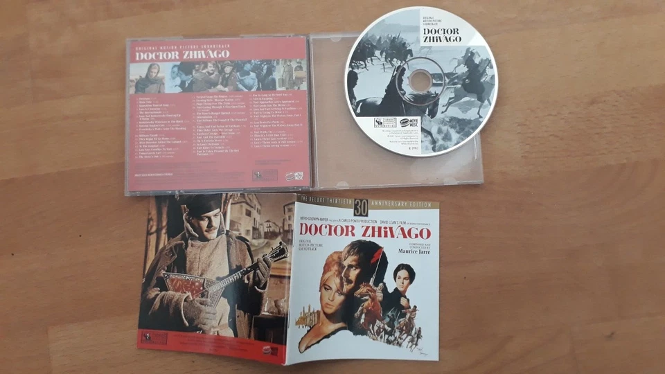 CD MAURICE JARRE Doctor Zhivago: Original Soundtrack - Deluxe 30th Anniv. Ed. - Bild 1 von 1