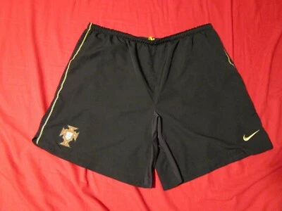 Pantalones Cortos Negros Nike Dri-Fit FPF Federación Portuguesa de Fútbol Club de Fútbol XXL Foto 1 de 4