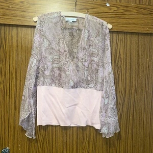 Anne Fontaine Pink Blouse Top - Picture 1 of 4