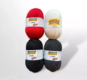 Schachenmayr ,,Regia 4-fädig'' Sockenwolle, verschiedene Farben 4x100g - Bild 1 von 1