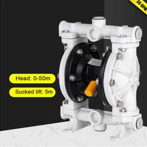 Air Operated Double Diaphragm Pump Pneumatic Waste Oil Transfer Pump ForChemical - Picture 1 of 8