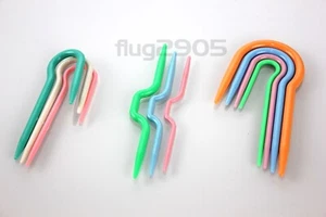 Zopfstricknadel Set  3, 4, 5, 6mm Zopfnadel Zopfmusternadeln Hilfsnadeln - Bild 1 von 8