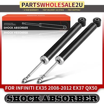 2Pcs Rear Left & Right Side Shock Absorber for INFINITI EX35 EX37 QX50 3.5L 3.7L - Image 1 of 4