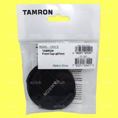Tamron CF-67 II Front Lens Cap 67mm Lens Dust Cover Protector - Image 1 of 2