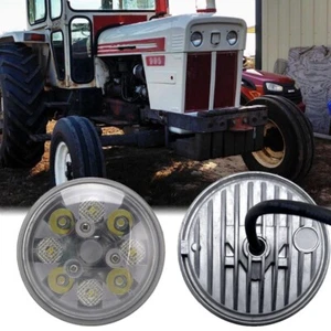 Coppia Fari Led Sigillati Hi/Low Beam per David Brown 900 990 995 996 1400 1410 - Foto 1 di 5