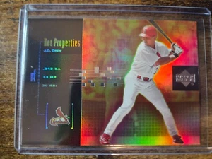 Upper Deck JD Drew Hot Properties 2000 #HP8 St. Louis Cardinals - Imagen 1 de 2